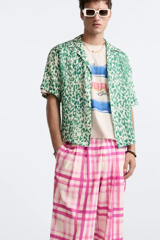 PANTALÓN ESTAMPADO CUADROS LIMITED EDITION