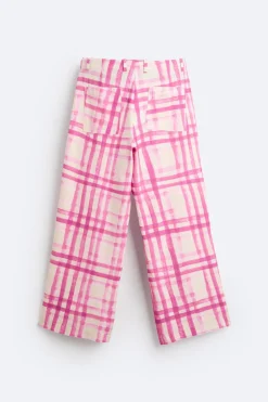 PANTALÓN ESTAMPADO CUADROS LIMITED EDITION