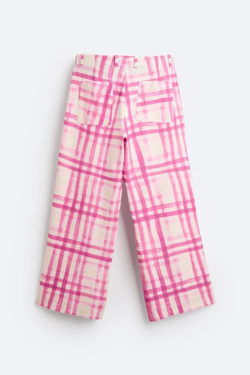 PANTALÓN ESTAMPADO CUADROS LIMITED EDITION