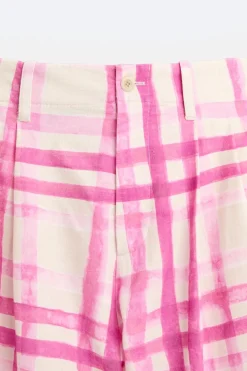 PANTALÓN ESTAMPADO CUADROS LIMITED EDITION