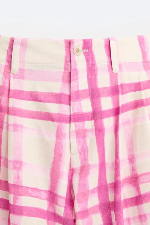 PANTALÓN ESTAMPADO CUADROS LIMITED EDITION