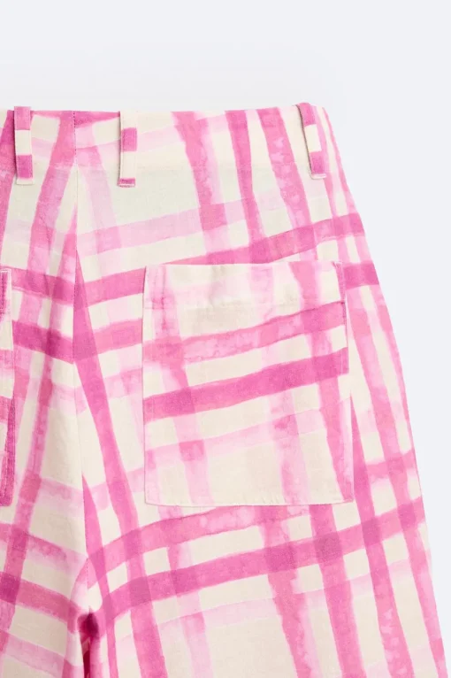 PANTALÓN ESTAMPADO CUADROS LIMITED EDITION