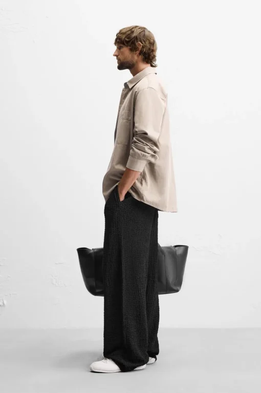 PANTALÓN ESTRUCTURA JACQUARD