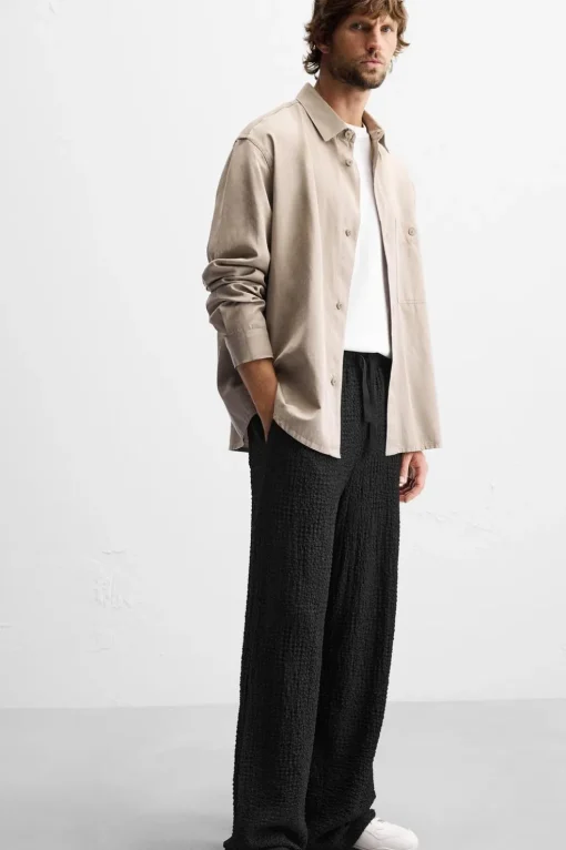 PANTALÓN ESTRUCTURA JACQUARD