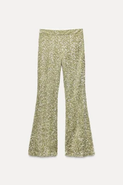 PANTALÓN FLARE LENTEJUELAS