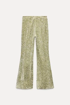 PANTALÓN FLARE LENTEJUELAS