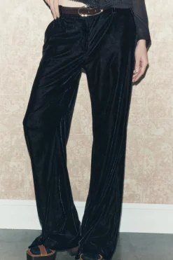 PANTALÓN FLARE TERCIOPELO ZW COLLECTION