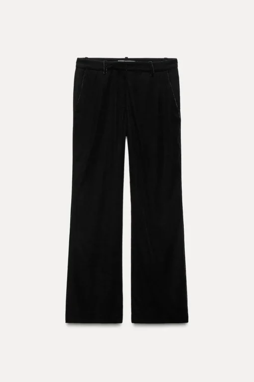 PANTALÓN FLARE TERCIOPELO ZW COLLECTION