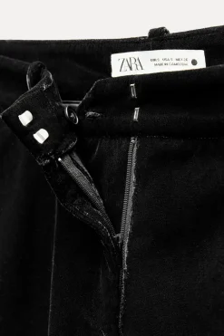 PANTALÓN FLARE TERCIOPELO ZW COLLECTION