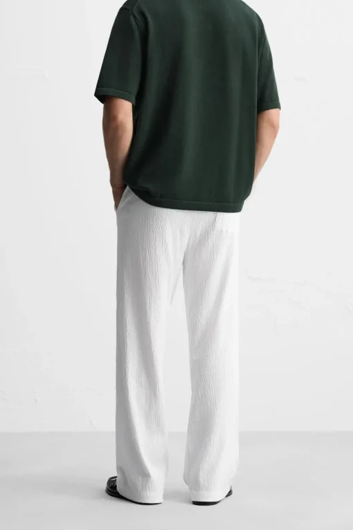 PANTALÓN JACQUARD RELAXED FIT