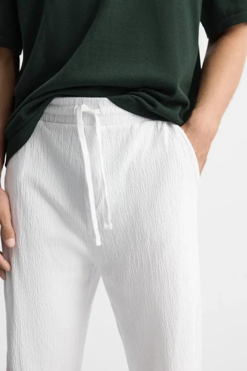 PANTALÓN JACQUARD RELAXED FIT