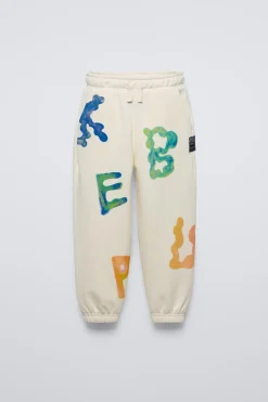 PANTALÓN JOGGER ESTAMPADO LETRAS