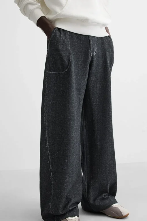 PANTALÓN JOGGER PESPUNTE CONTRASTE
