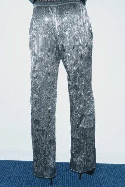 PANTALÓN LENTEJUELAS ZW COLLECTION