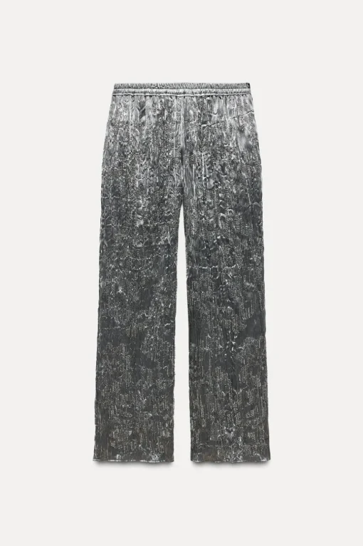PANTALÓN LENTEJUELAS ZW COLLECTION