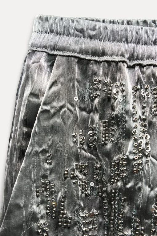 PANTALÓN LENTEJUELAS ZW COLLECTION
