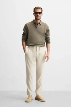 PANTALÓN LINO - ALGODÓN