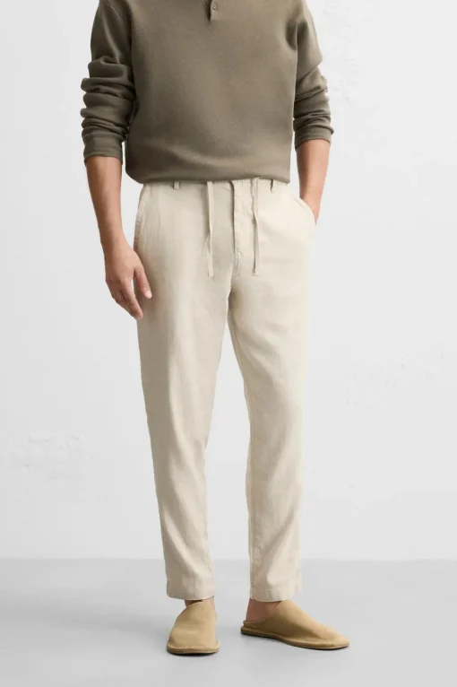 PANTALÓN LINO - ALGODÓN