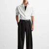 PANTALÓN OVERSIZE FIT PLIEGUES