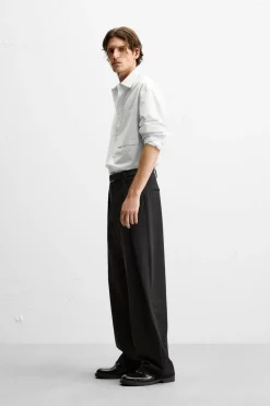 PANTALÓN OVERSIZE FIT PLIEGUES