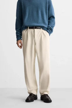PANTALÓN PANA PLIEGUES