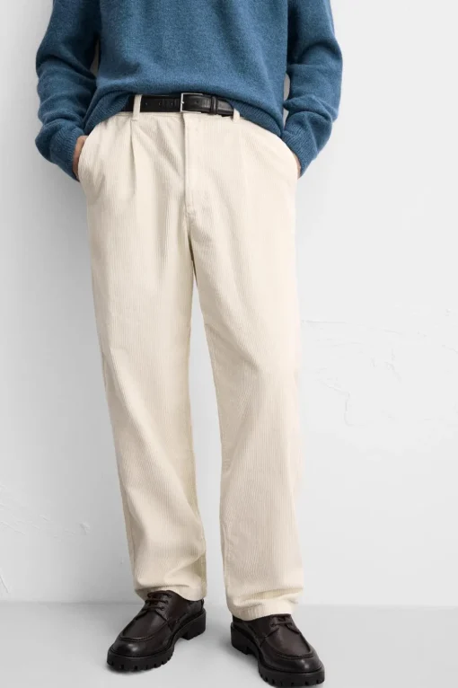 PANTALÓN PANA PLIEGUES