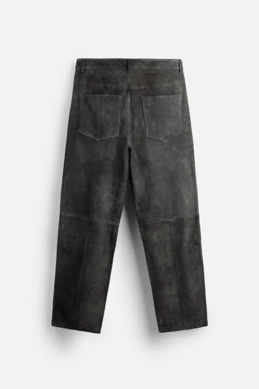 PANTALÓN PIEL EFECTO VINTAGE