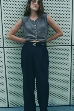 PANTALÓN PINZAS CINTURÓN