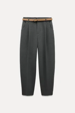 PANTALÓN PLIEGUES CINTURÓN
