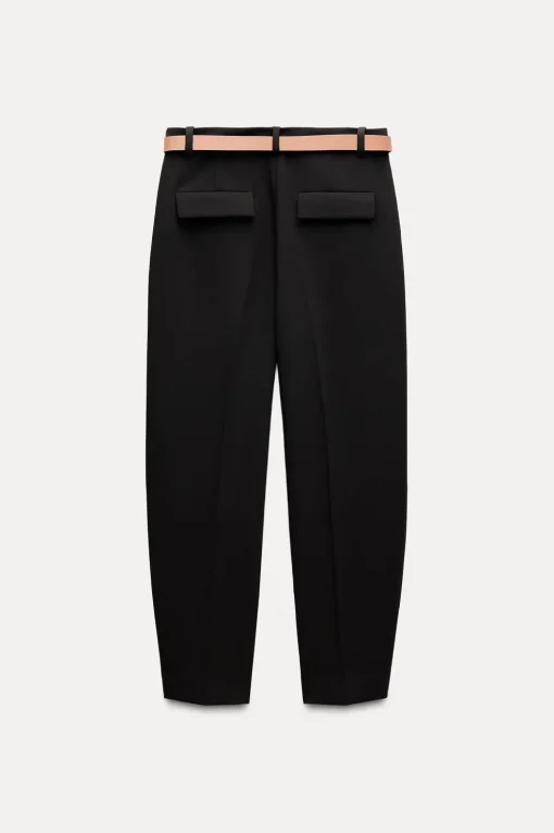 PANTALÓN PLIEGUES CINTURÓN