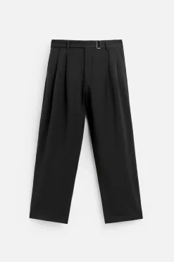 PANTALÓN PLIEGUES CINTURÓN