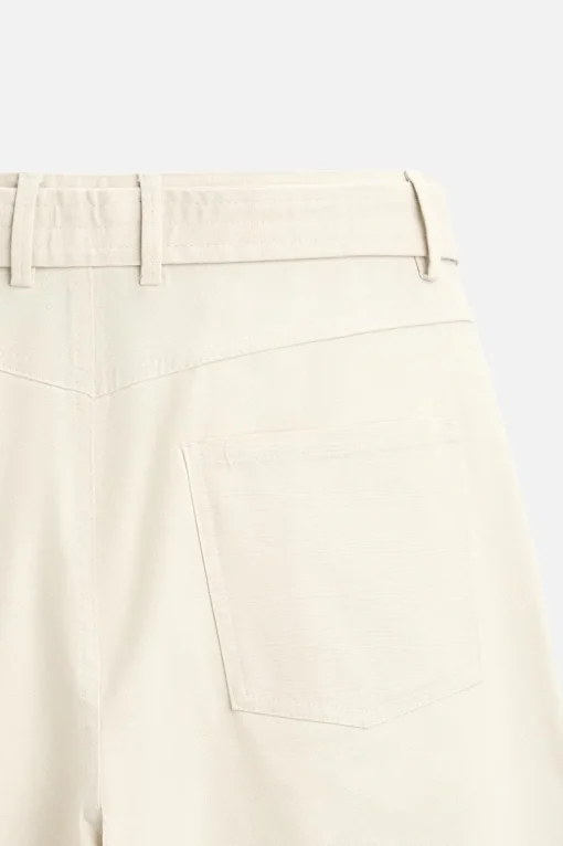 PANTALÓN PLIEGUES CINTURÓN