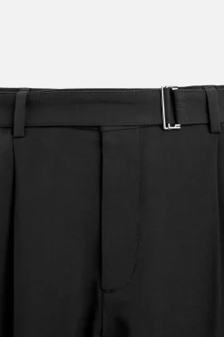 PANTALÓN PLIEGUES CINTURÓN