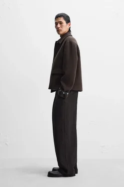 PANTALÓN PLIEGUES CINTURÓN X NANUSHKA