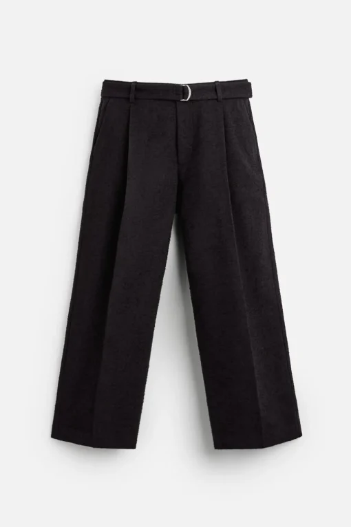 PANTALÓN PLIEGUES CINTURÓN X NANUSHKA
