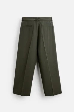 PANTALÓN PLIEGUES CINTURÓN X NANUSHKA