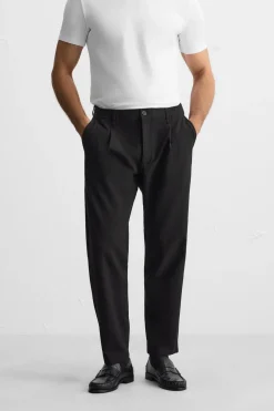 PANTALÓN PLIEGUES CON VISCOSA