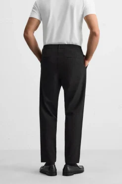 PANTALÓN PLIEGUES CON VISCOSA