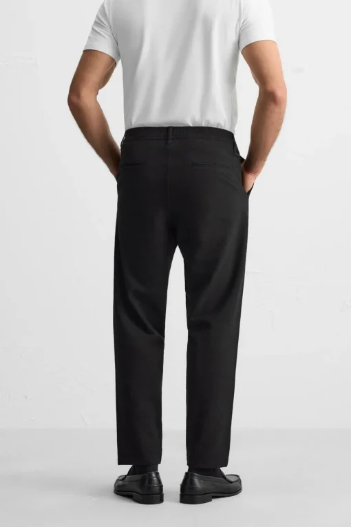 PANTALÓN PLIEGUES CON VISCOSA