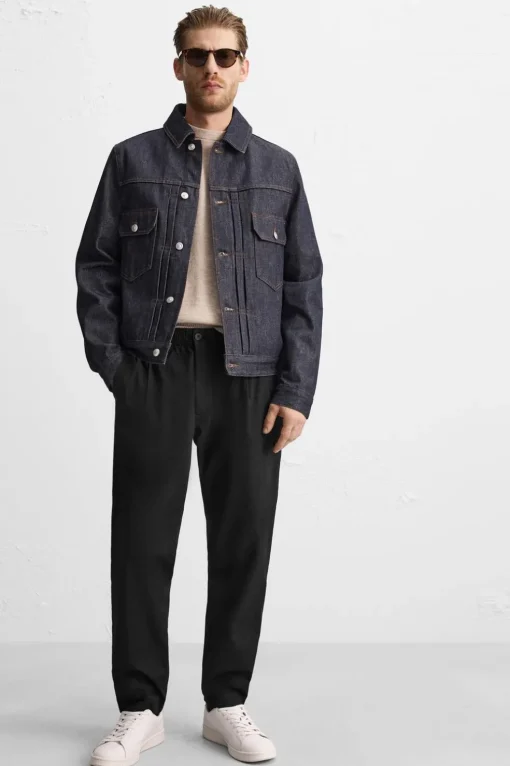 PANTALÓN POPELÍN SLIM FIT
