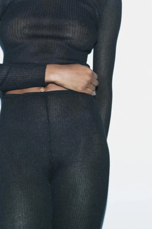 PANTALÓN PUNTO FINO RIB