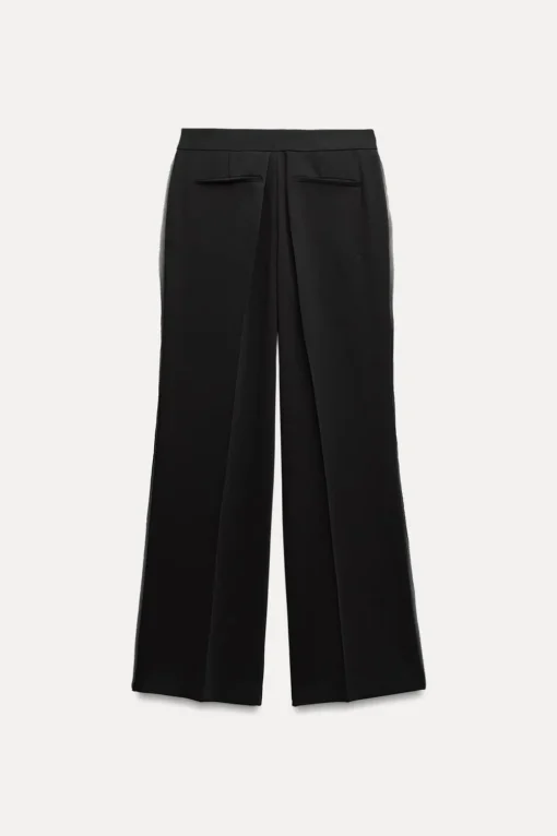 PANTALÓN RECTO BANDA LATERAL COMBINADA