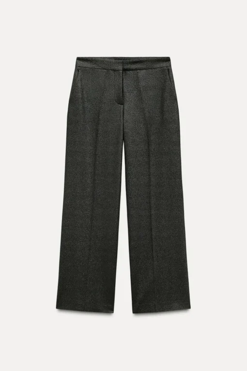 PANTALÓN RECTO BRILLO