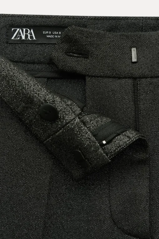 PANTALÓN RECTO BRILLO