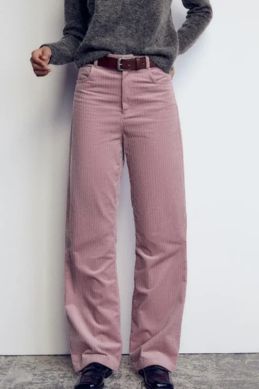 PANTALÓN RECTO PANA