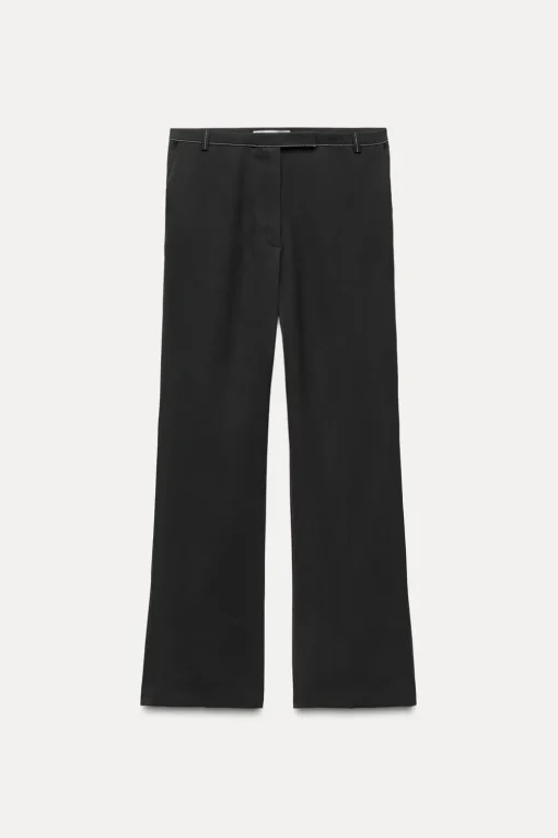 PANTALÓN RECTO PESPUNTES ZW COLLECTION