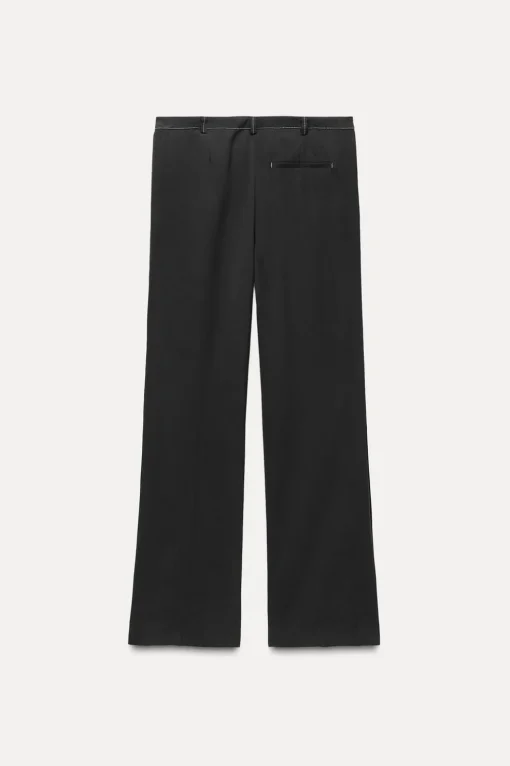 PANTALÓN RECTO PESPUNTES ZW COLLECTION