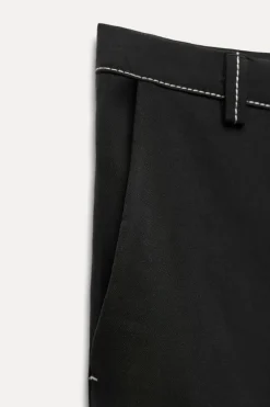 PANTALÓN RECTO PESPUNTES ZW COLLECTION