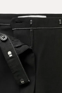 PANTALÓN RECTO PESPUNTES ZW COLLECTION