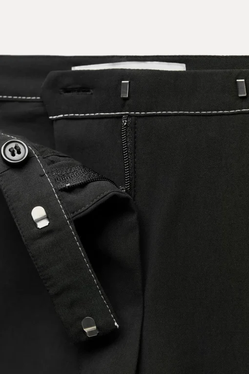 PANTALÓN RECTO PESPUNTES ZW COLLECTION